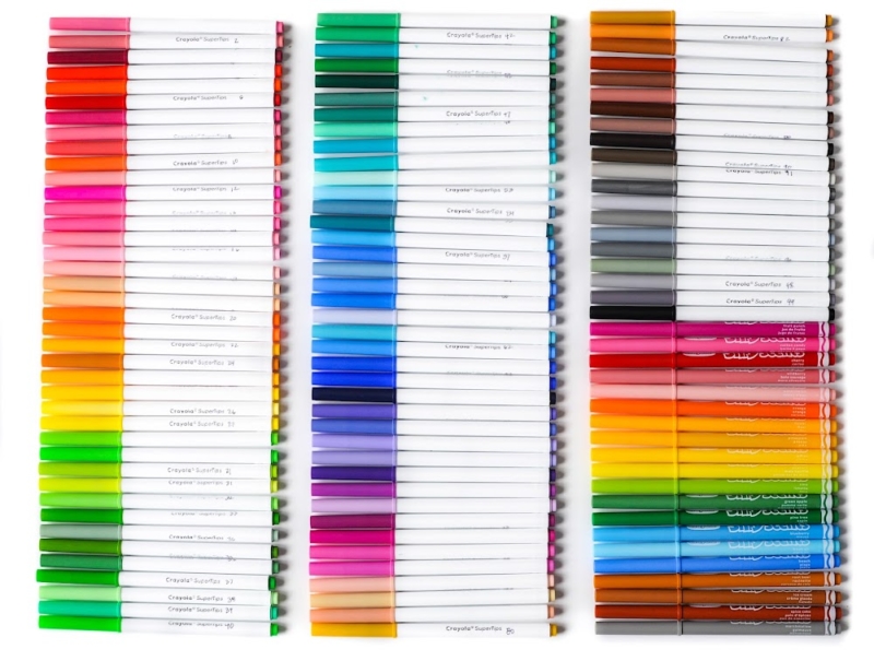 Plumones Crayola 120 piezas